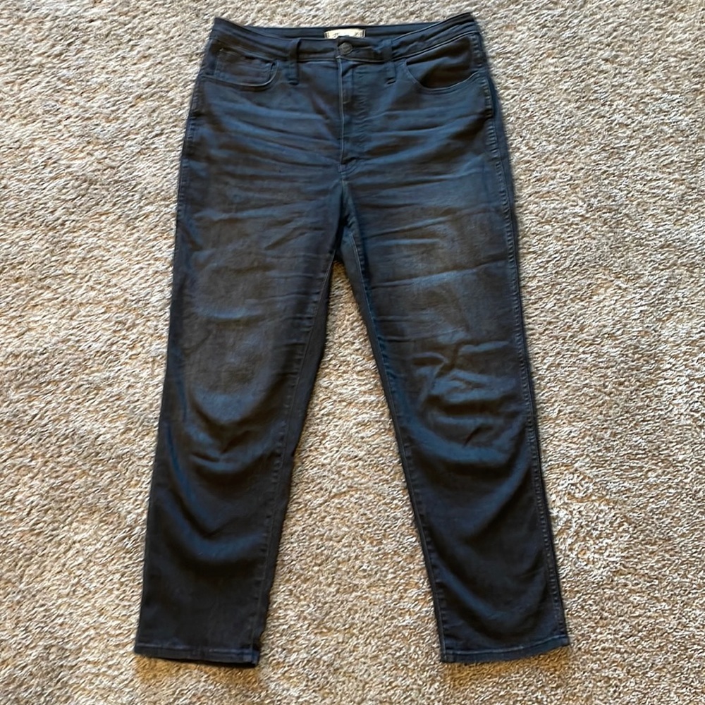 Madewell Curvy High Rise Slim Straight Jeans